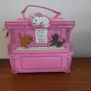 Loungefly The Aristocats Figural Piano Crossbody Bag